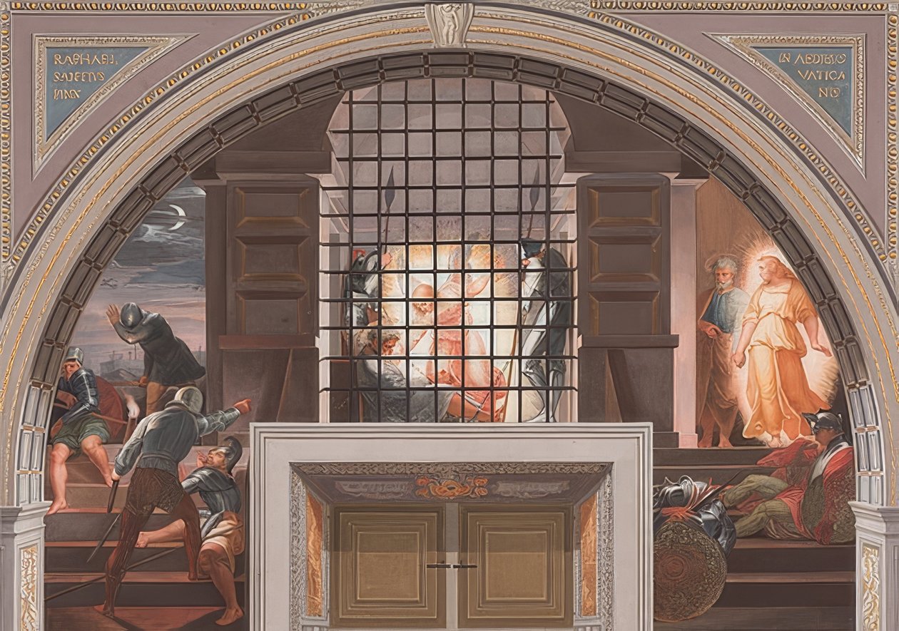 Libération de Pierre - Bernardino Nocchi