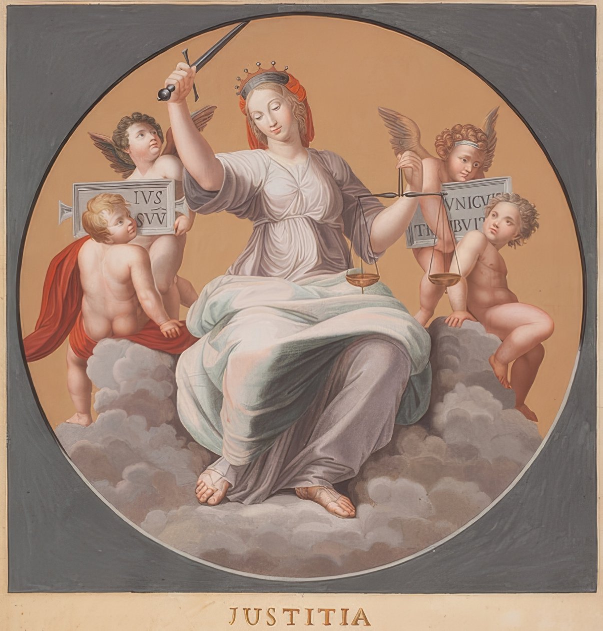 Justice (Stanze della Segnatura) - Bernardino Nocchi