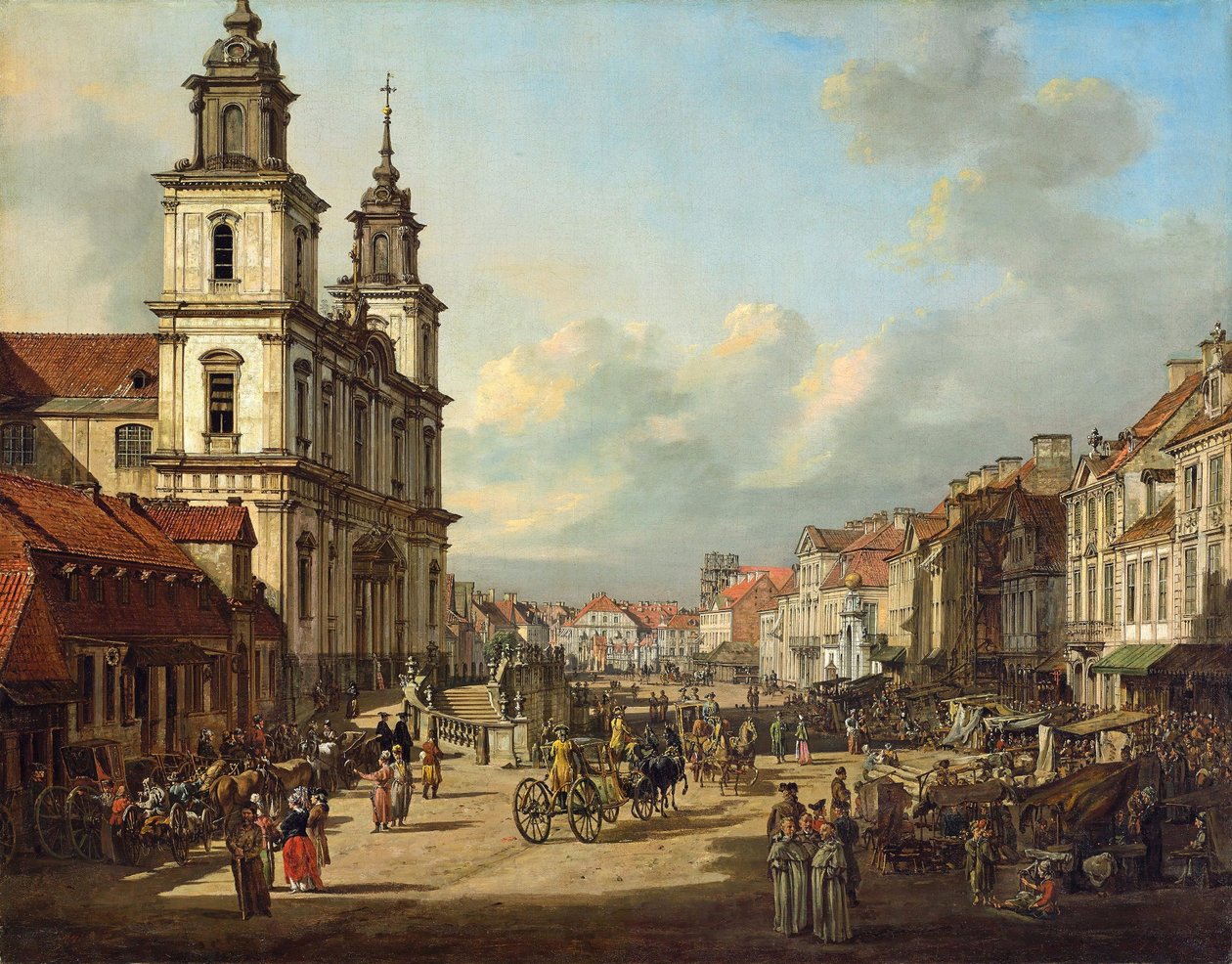 Église de la Sainte-Croix à Varsovie - Bernardo Bellotto