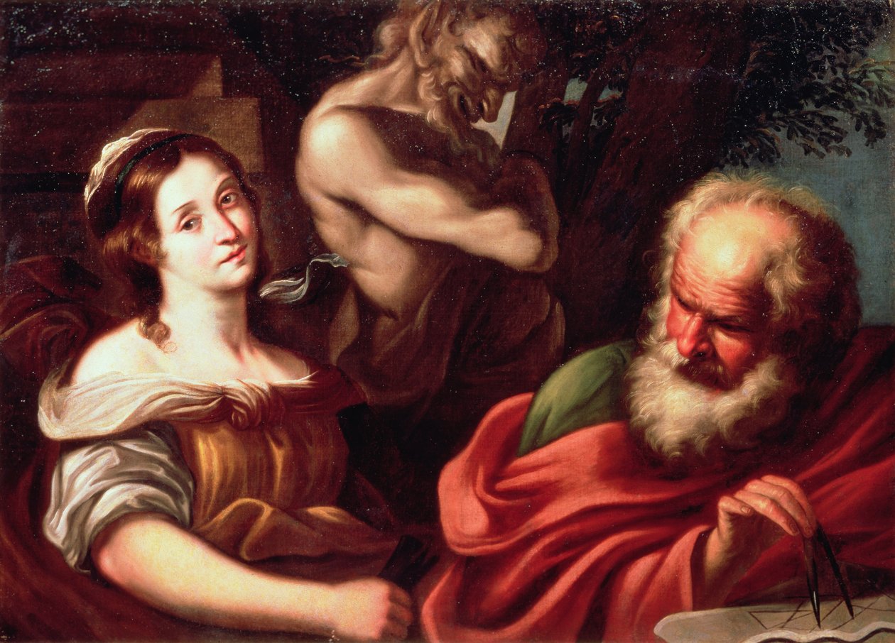 Allégorie des Mathématiques - Bernardo Strozzi
