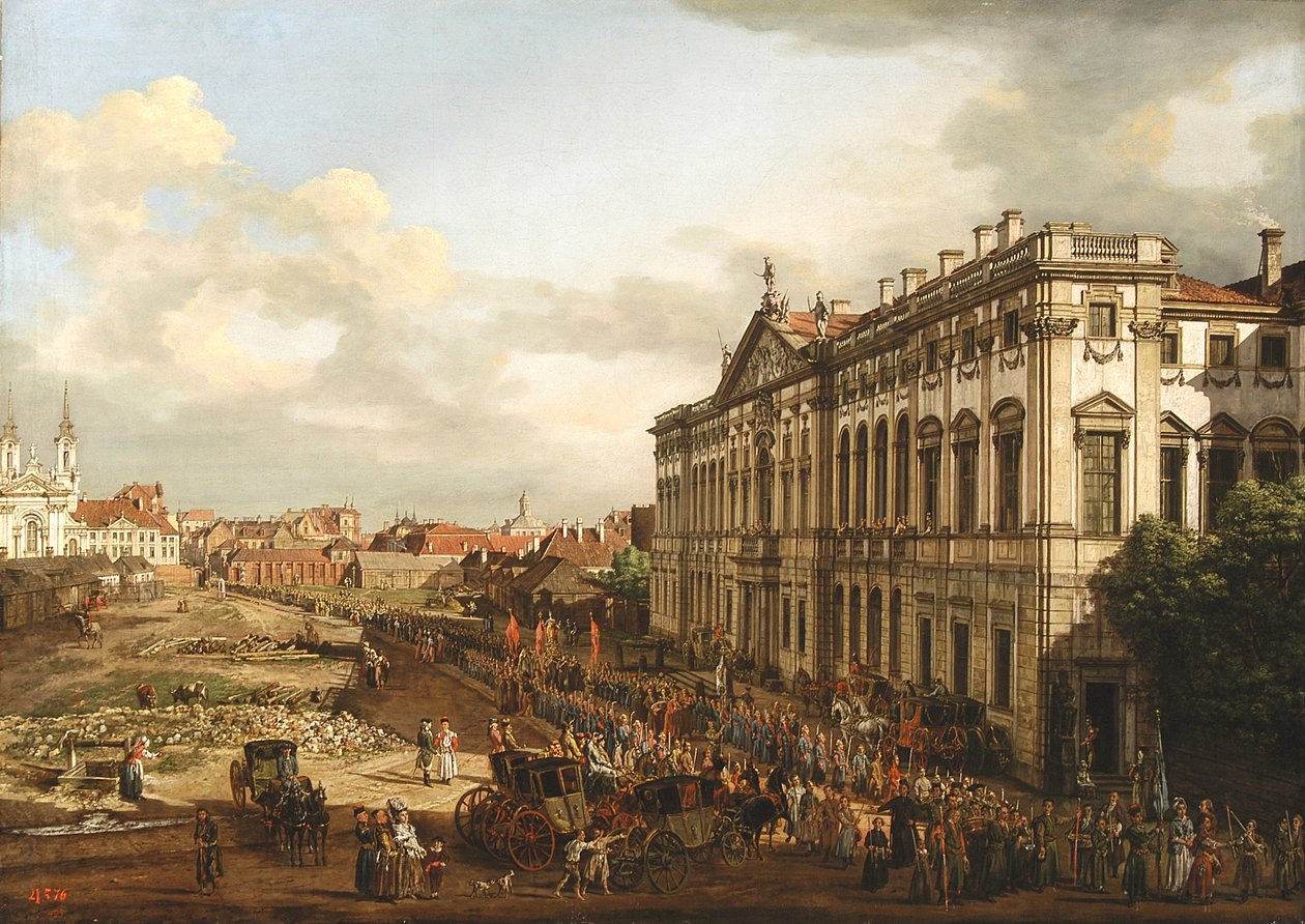 Le Palais du Commonwealth (Palais Krasiski) - Bernardo Bellotto