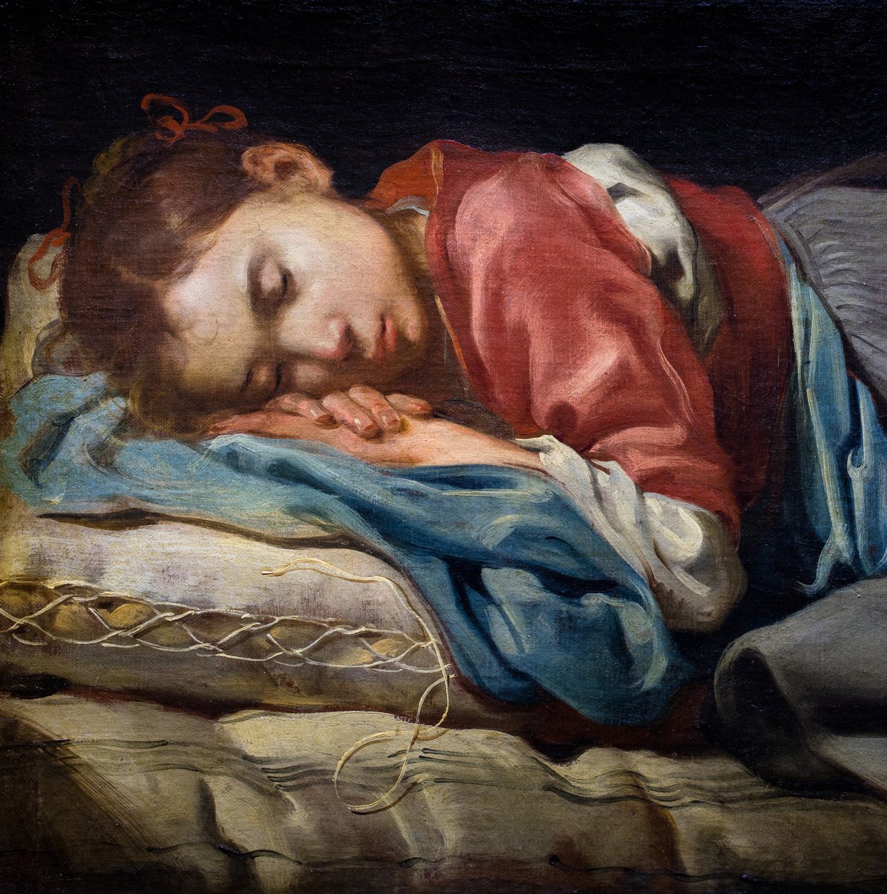 Fille endormie - Bernhard (fl.1624 87) Keil