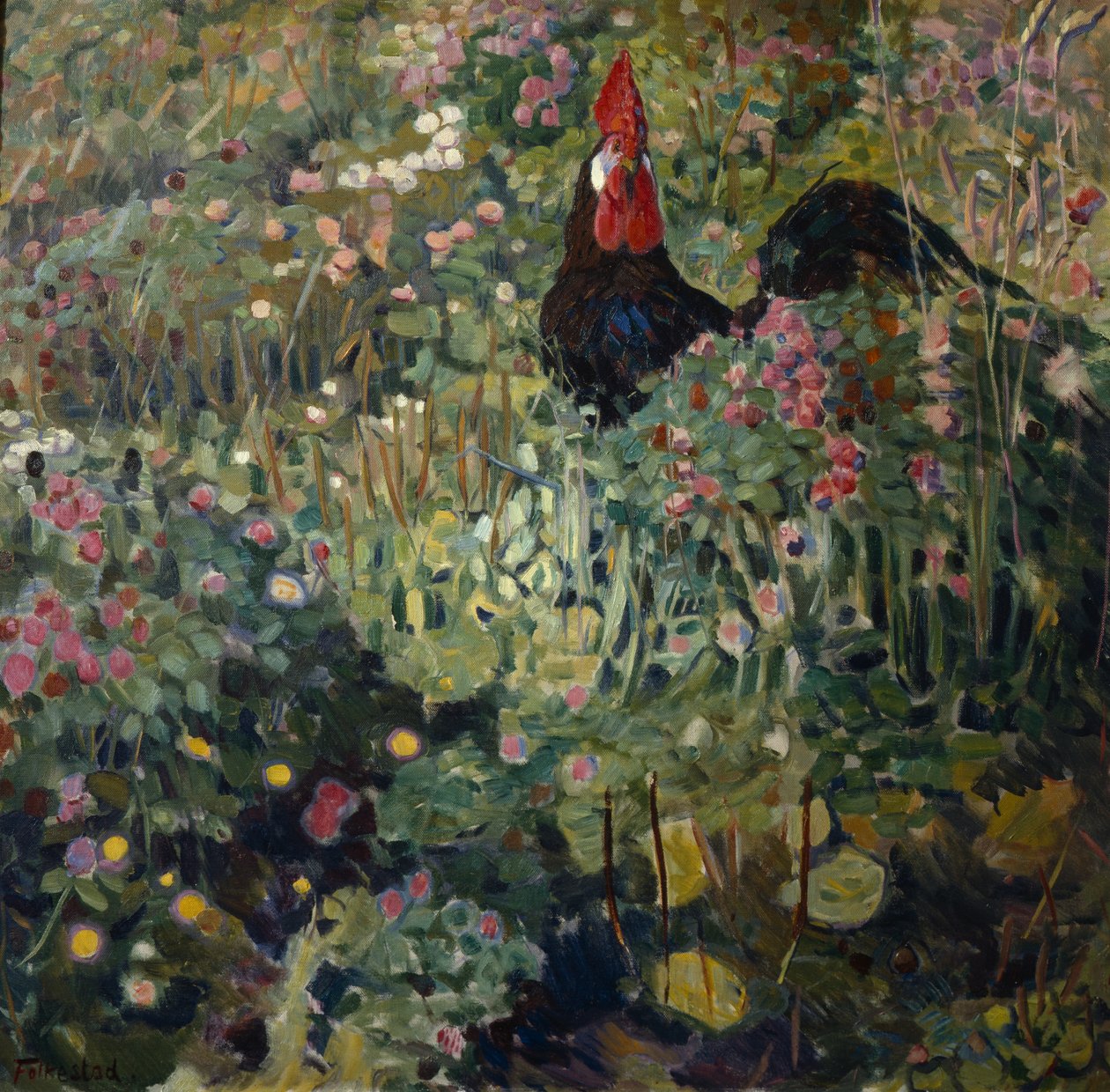 Le coq - Bernhard Dorotheus Folkestad