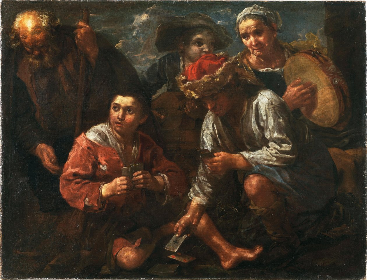 Joueurs de cartes - Bernhard Keil