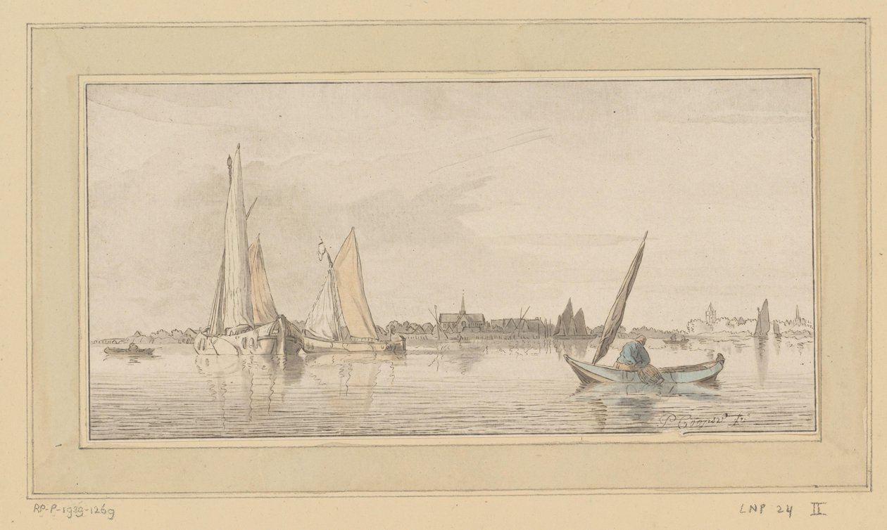 Vue de rivière - Bernhard Schreuder
