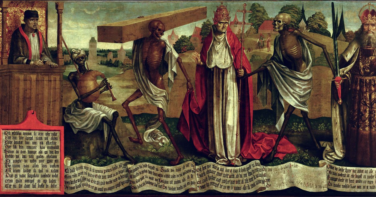 Danse macabre, vers 1499 (détail) - Bernt Notke