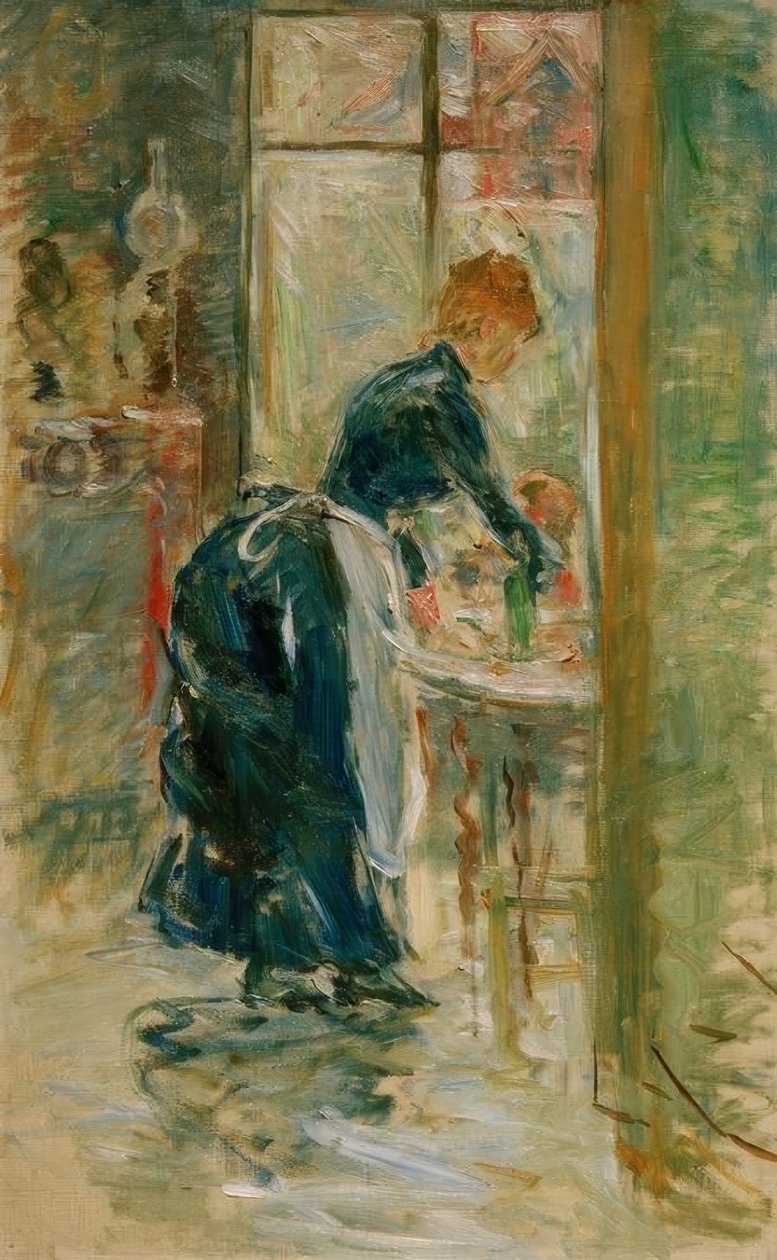 La petite servante - Berthe Morisot