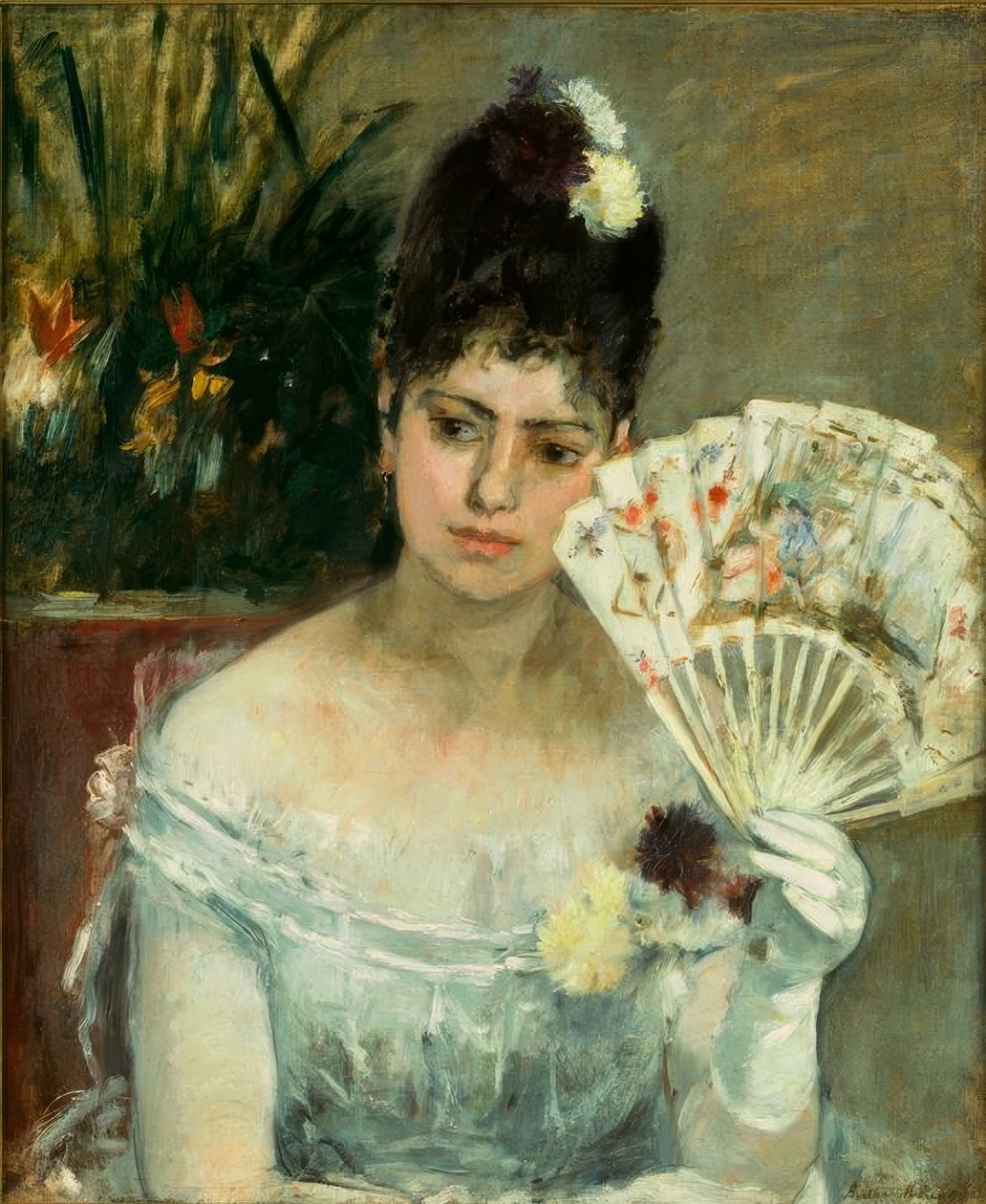 Au bal - Berthe Morisot