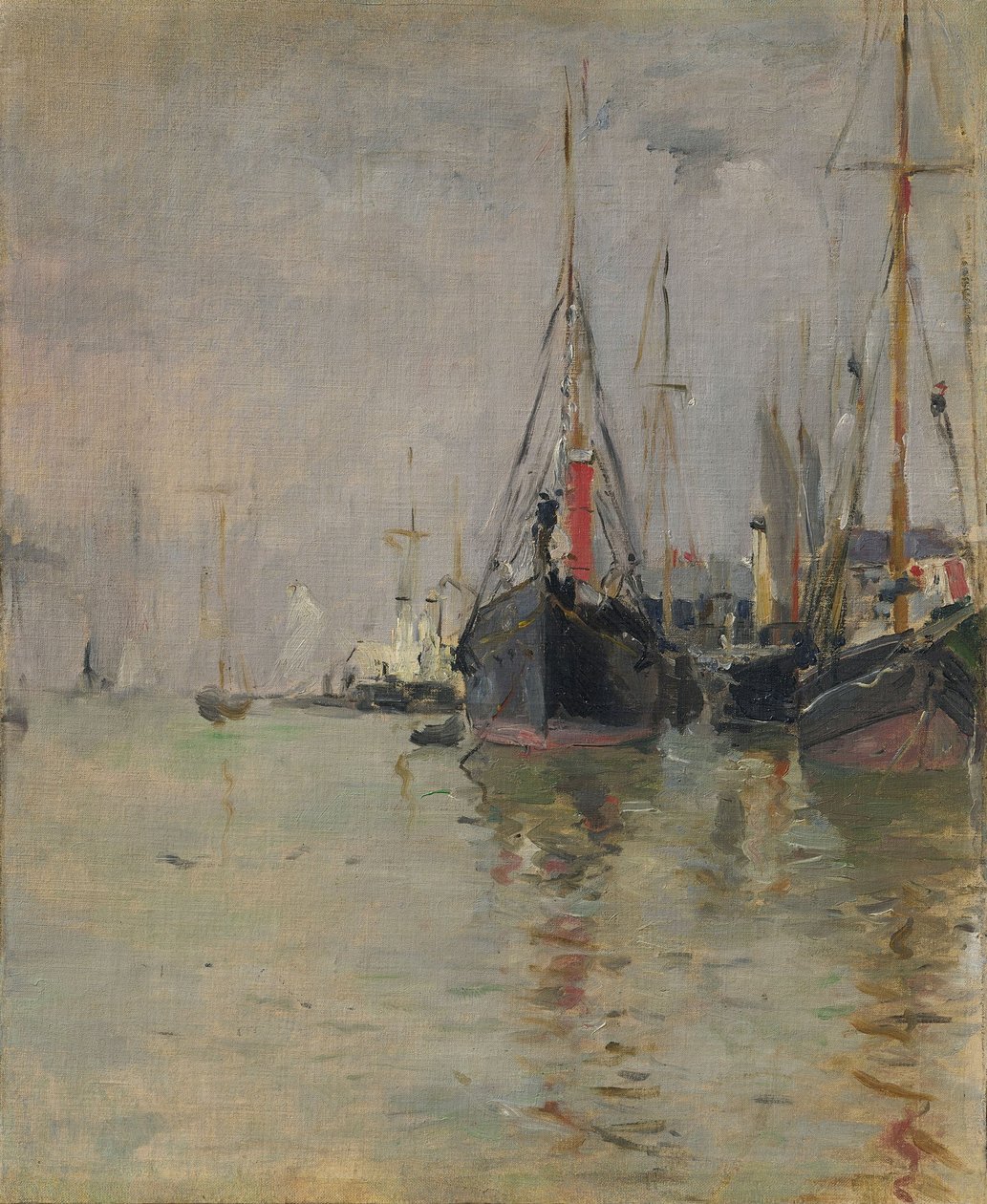 Allemand : Die Themse The Thames - Berthe Morisot