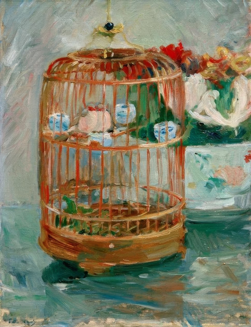 La Cage - Berthe Morisot