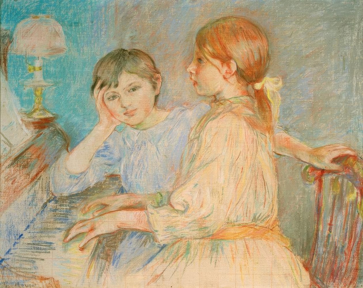 Le piano - Berthe Morisot