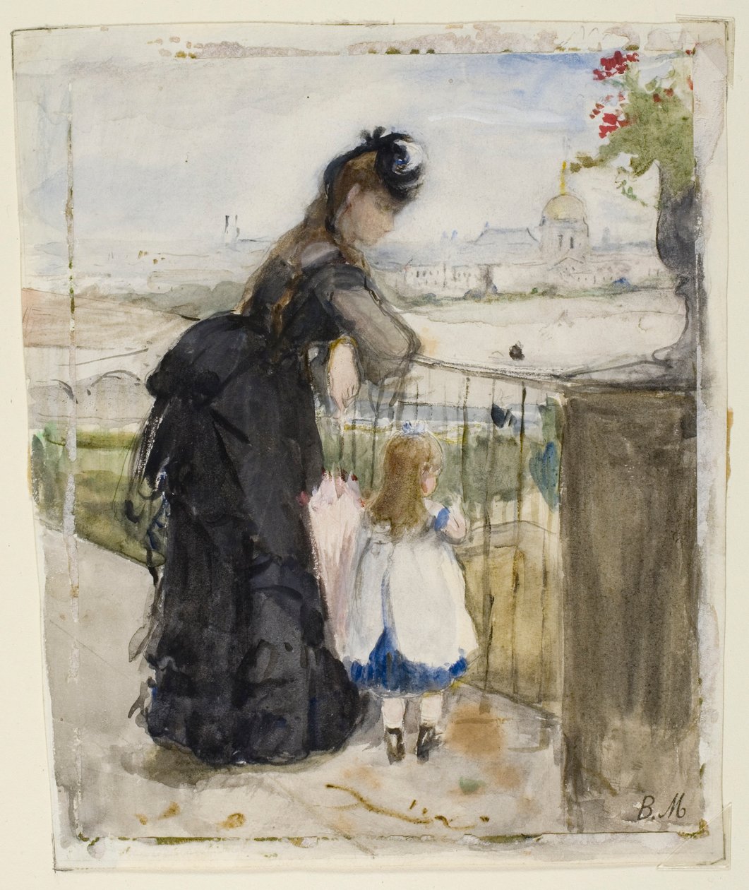 Sur le balcon - Berthe Morisot
