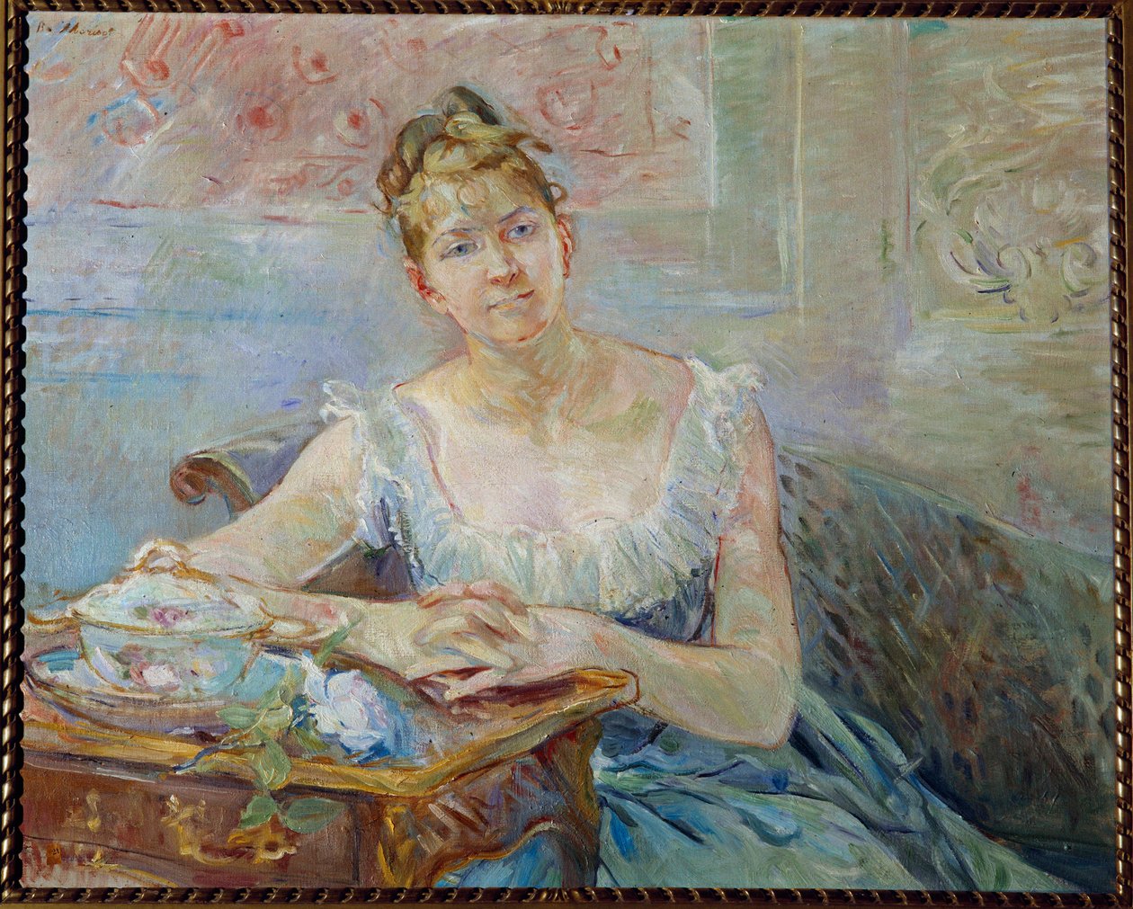 Portrait de Louise Riesener - Berthe Morisot