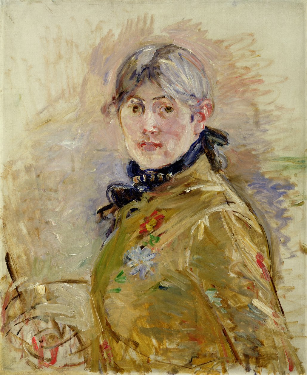 Autoportrait - Berthe Morisot