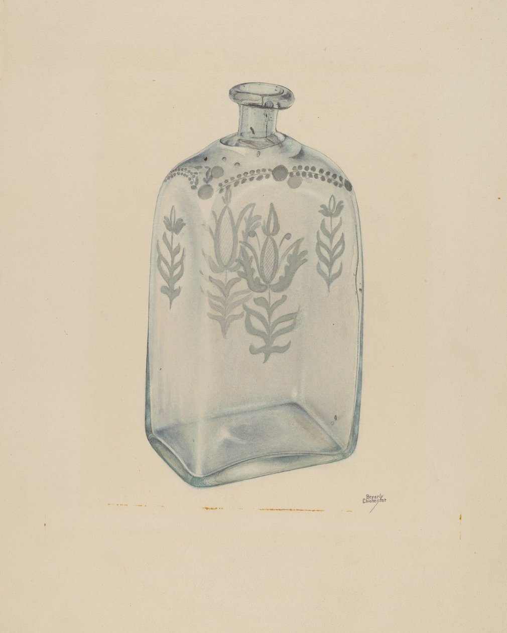 Bouteille en verre - Beverly Chichester