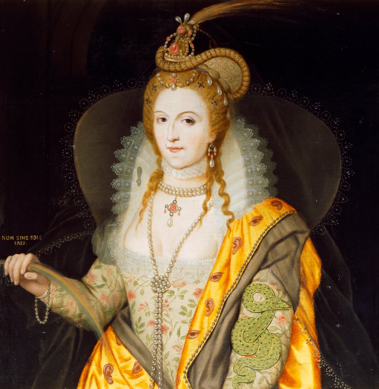 Portrait de la reine Elizabeth I, 1774 - Biagio Rebecca