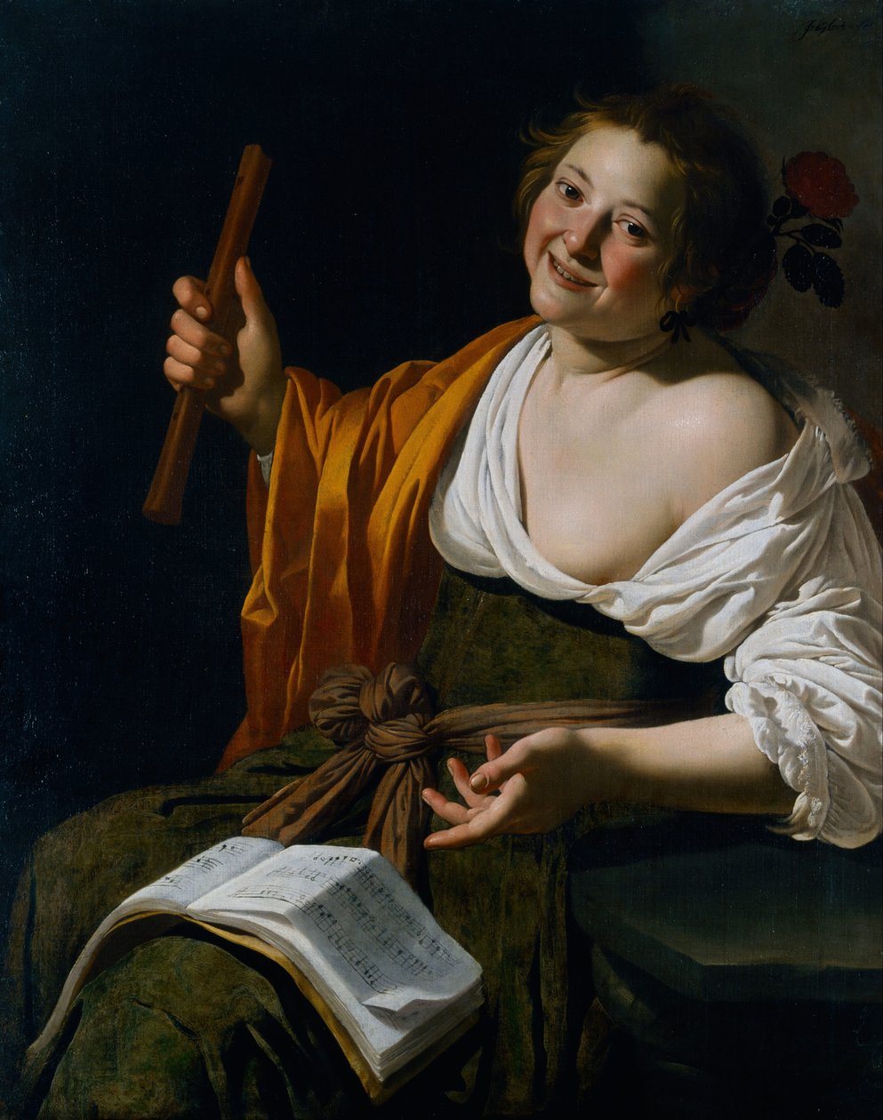 Fille avec une flûte - Bijlert