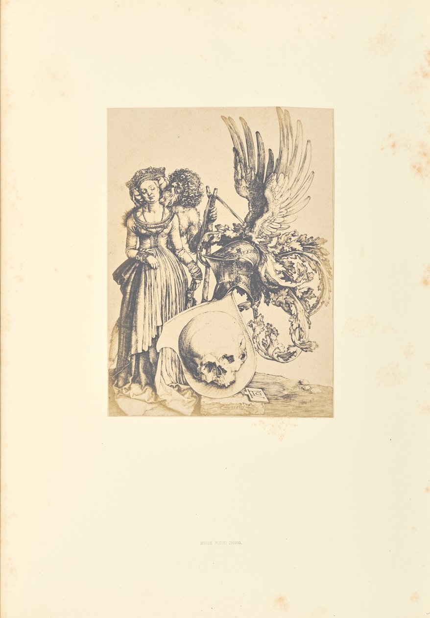 Les Armoiries à tête de mort - Bisson Frères