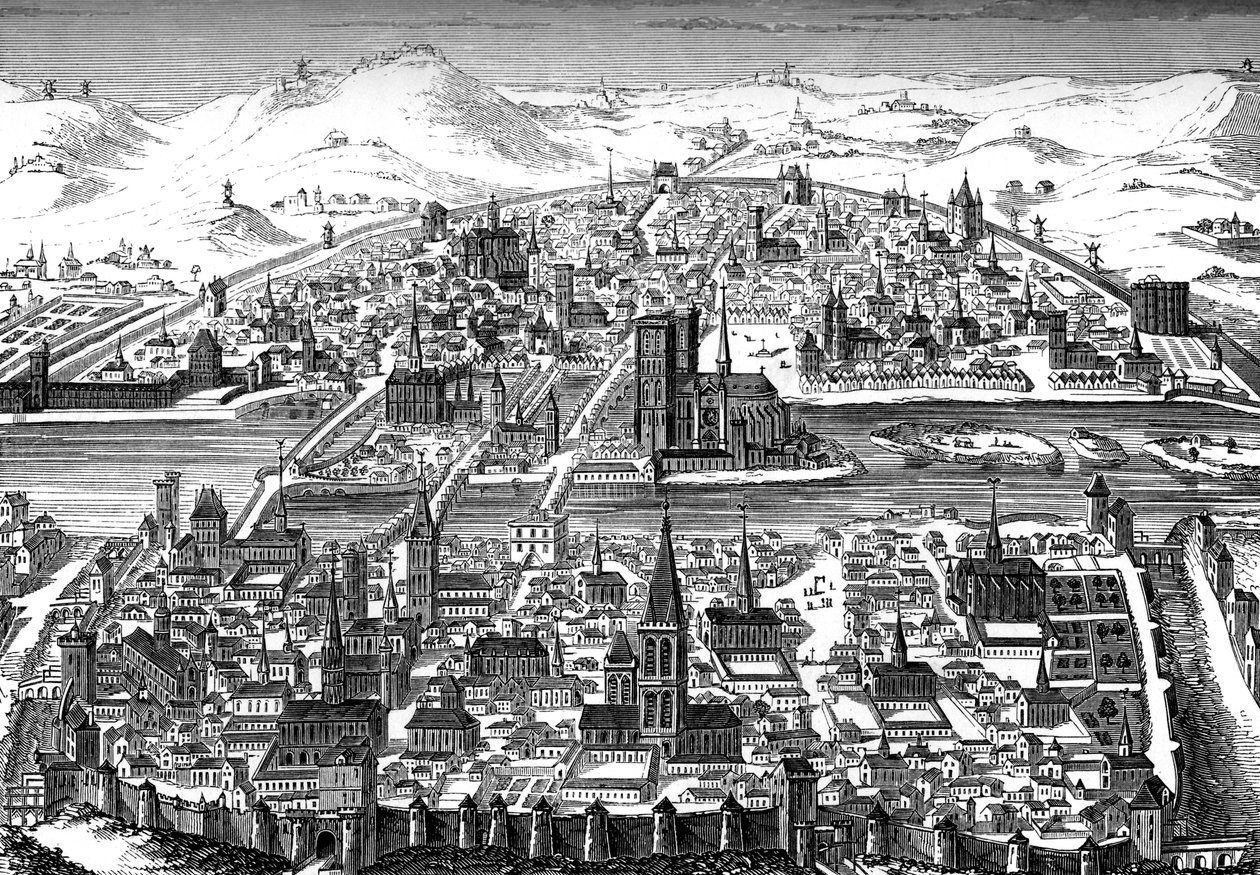 Paris, France, 1607 - Bisson and Cottard