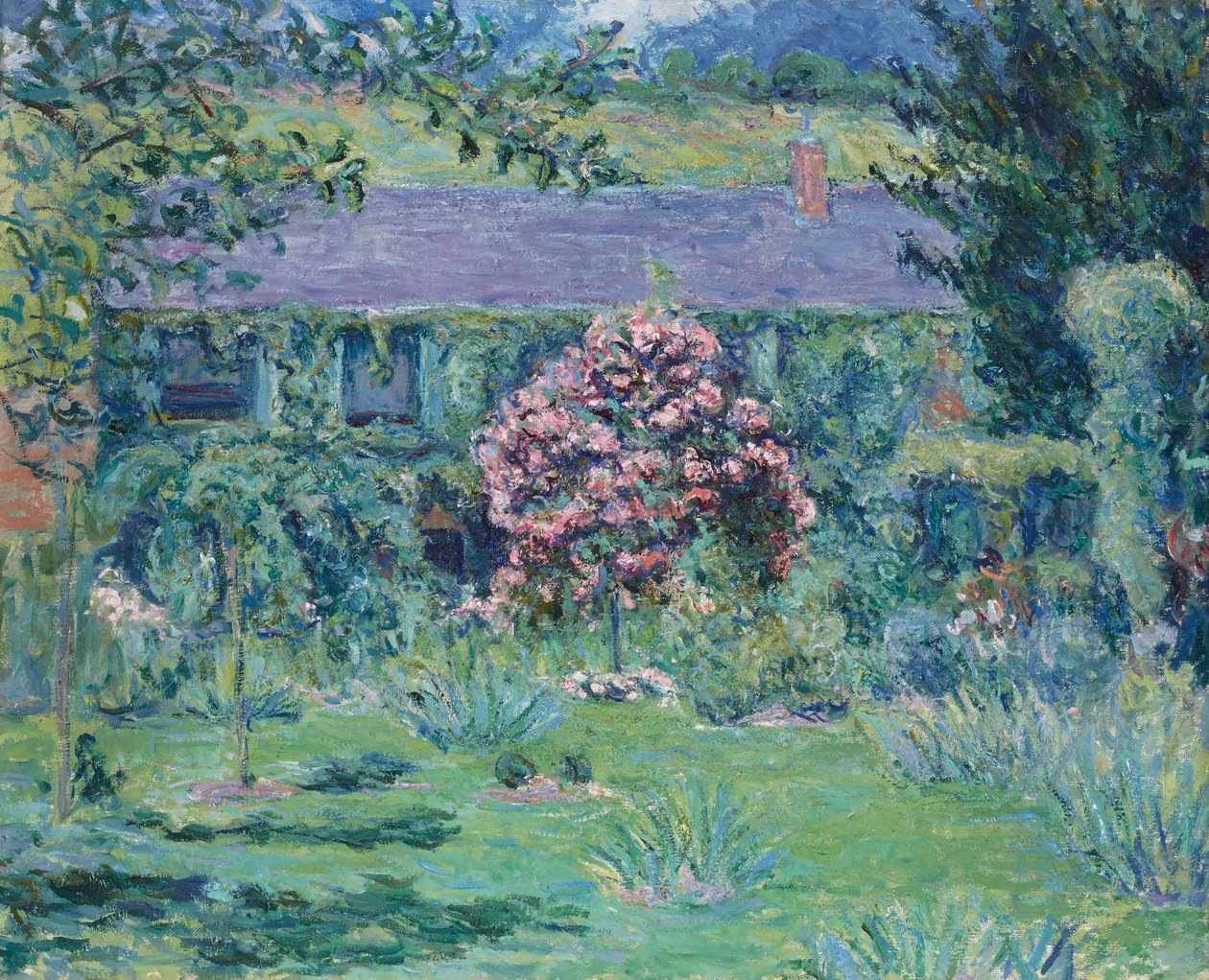 French: La maison de Monet à Giverny - Blanche Hoschede Monet