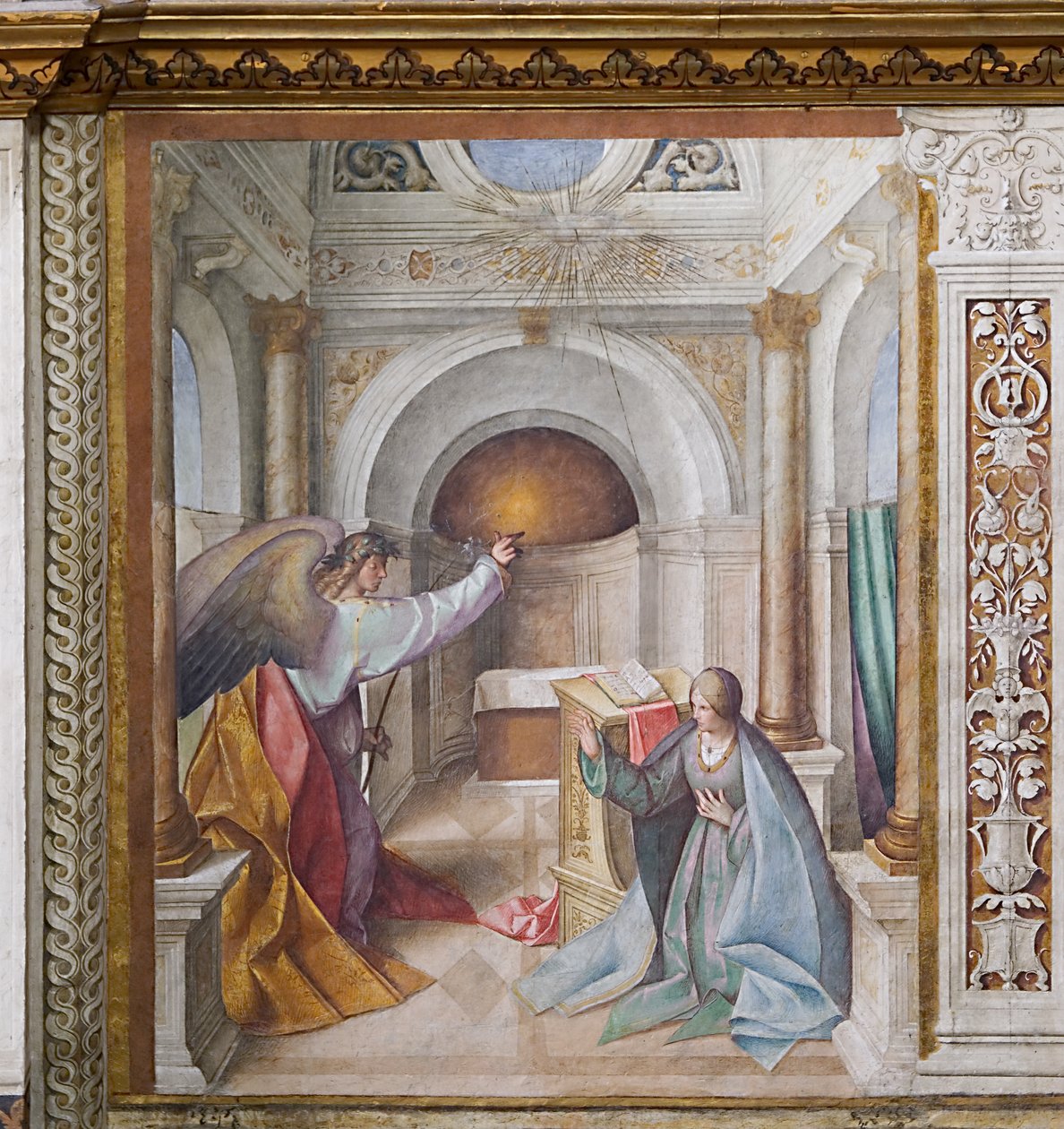 Annonciation - Boccaccio Boccaccino