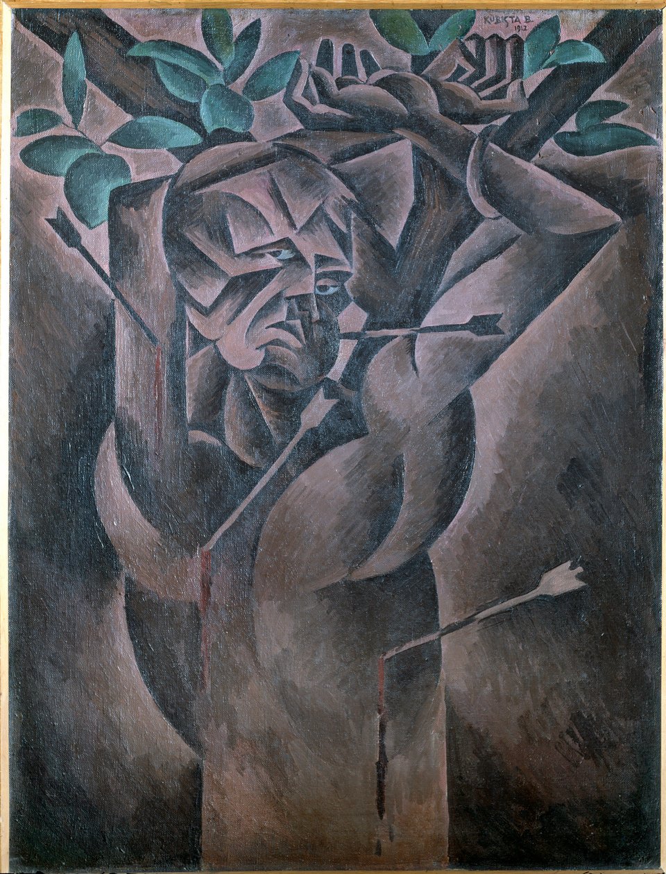 Saint Sébastien - Bohumil Kubišta
