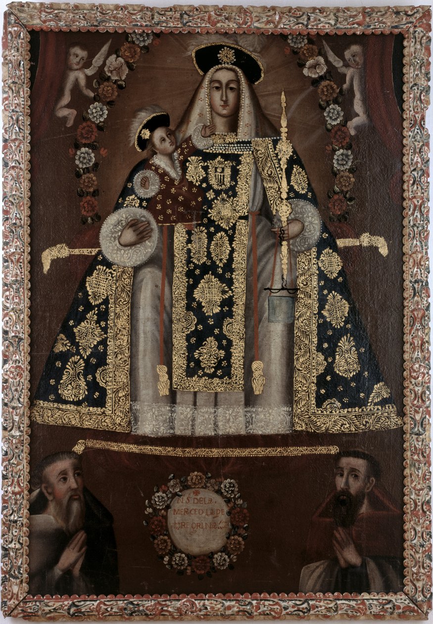 La Vierge de la Miséricorde, La Peregrina - Bolivian School