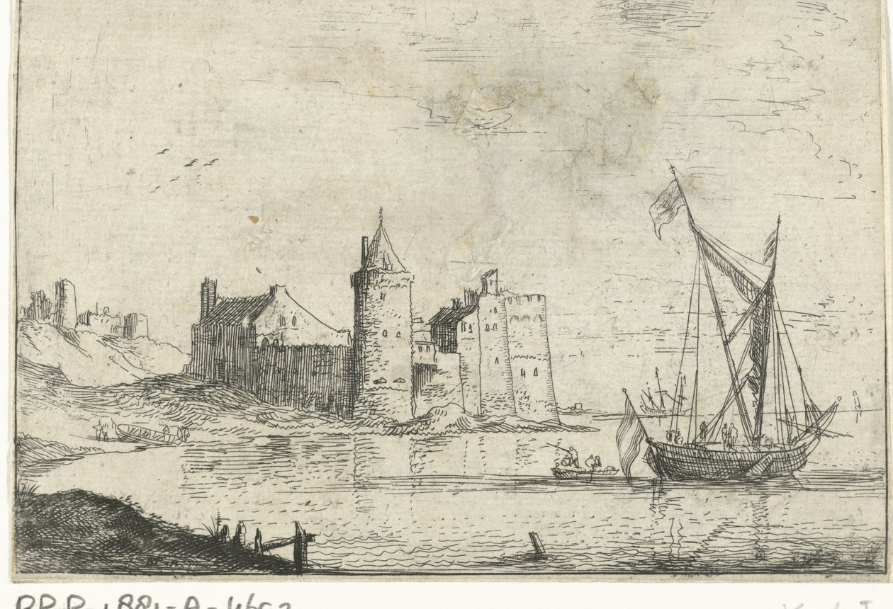 Château sur la côte - Bonaventura Peeters (I)