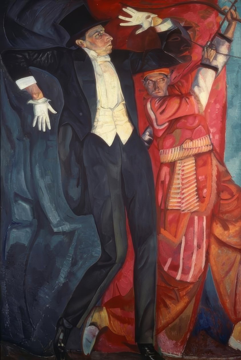 Portrait de W.E.Meyerhold - Boris D. Grigorjew