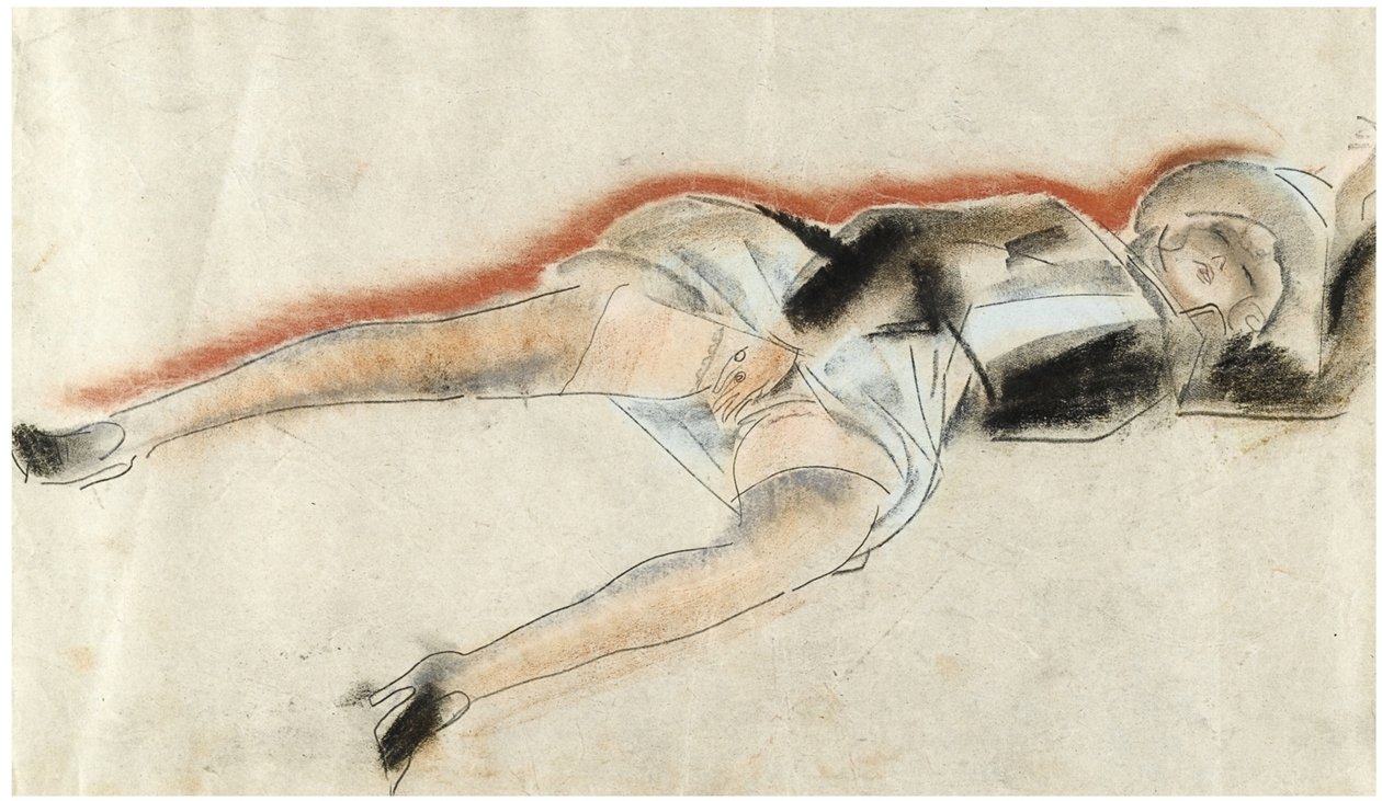 Dessin érotique - Boris Dmitrievich Grigoriev
