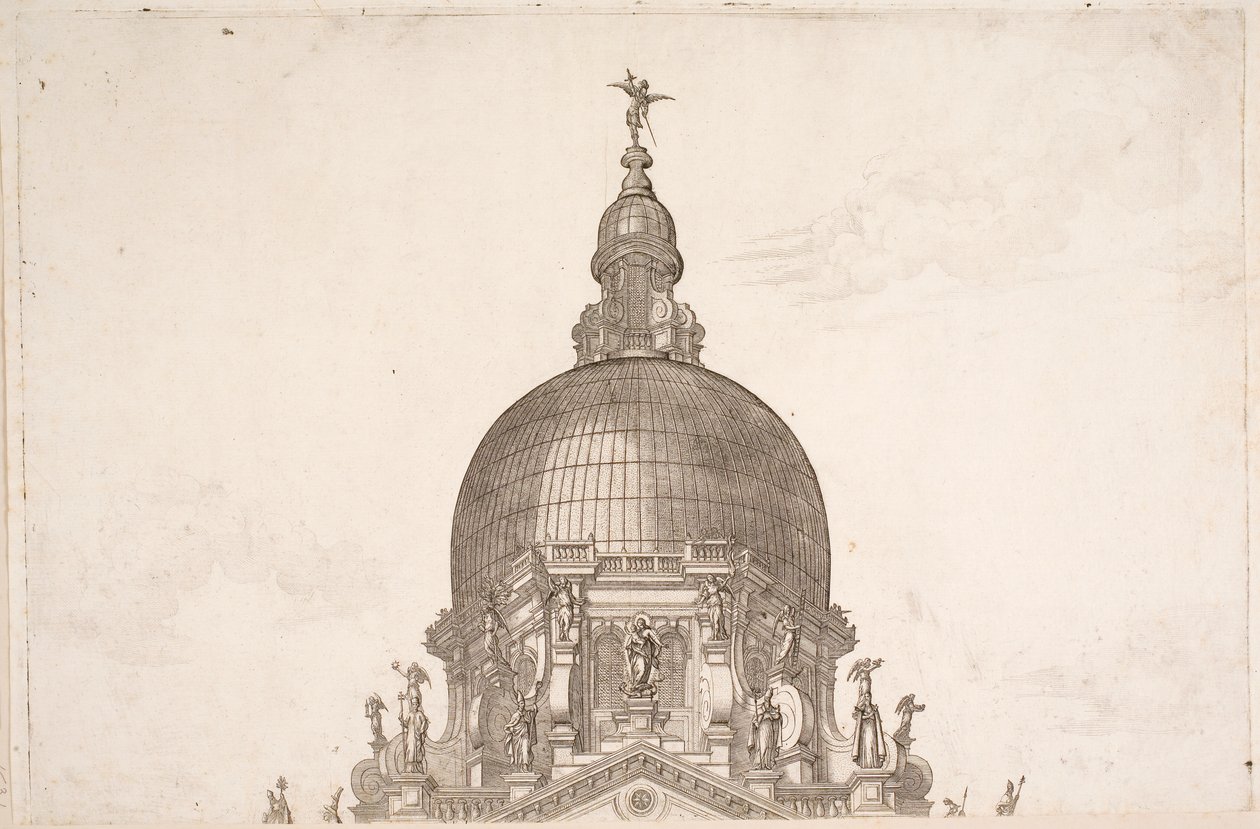 Procession vers Santa Maria della Salute 1631 - Boschini