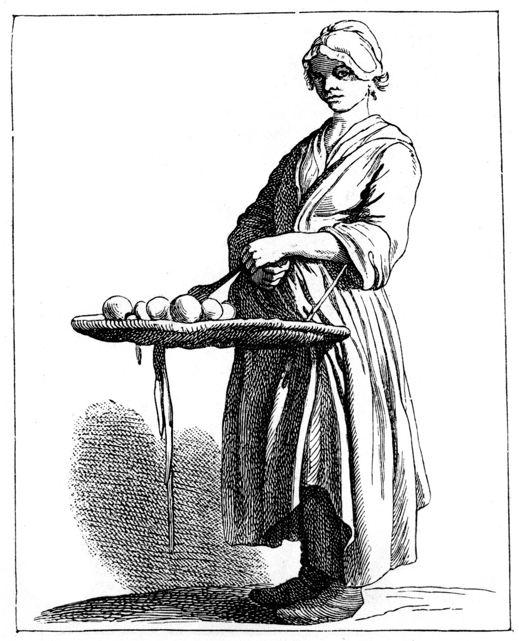 Marchand de fruits, 1737-1742 - Bouchardon