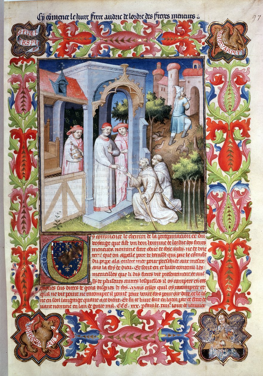 Ms Fr 2810 f.97, Odorico da Pordenone et Jacques d