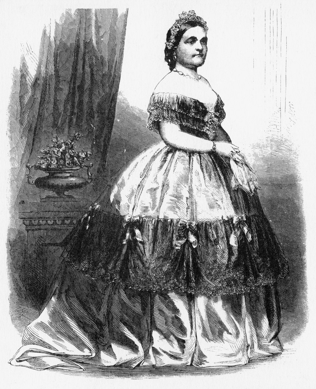 Mme Lincoln, années 1860 - Brady