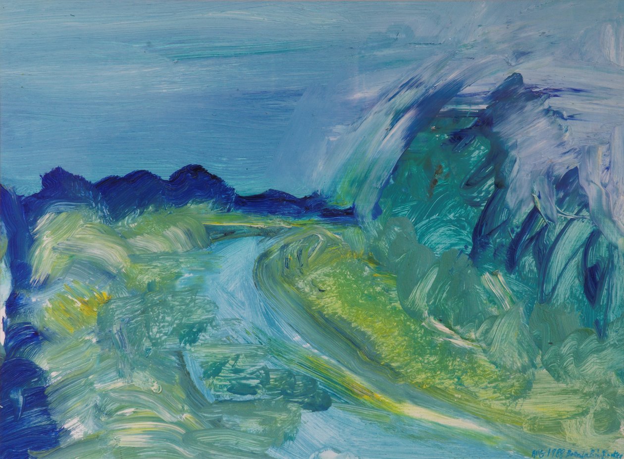 Paysage de la rivière bleue I, 1988 - Brenda Brin Booker