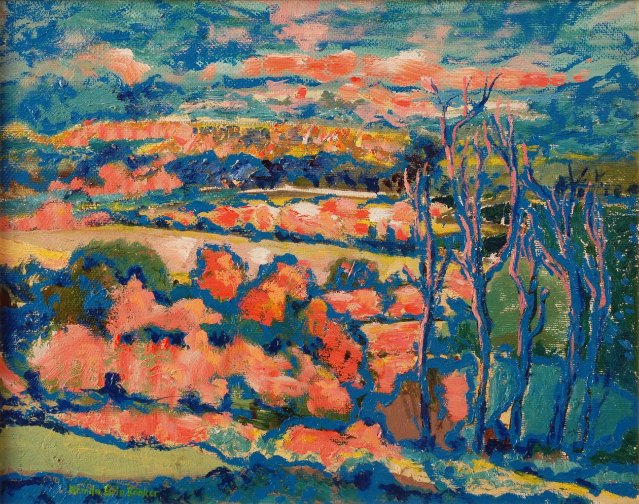 Paysage du soir - Brenda Brin Booker