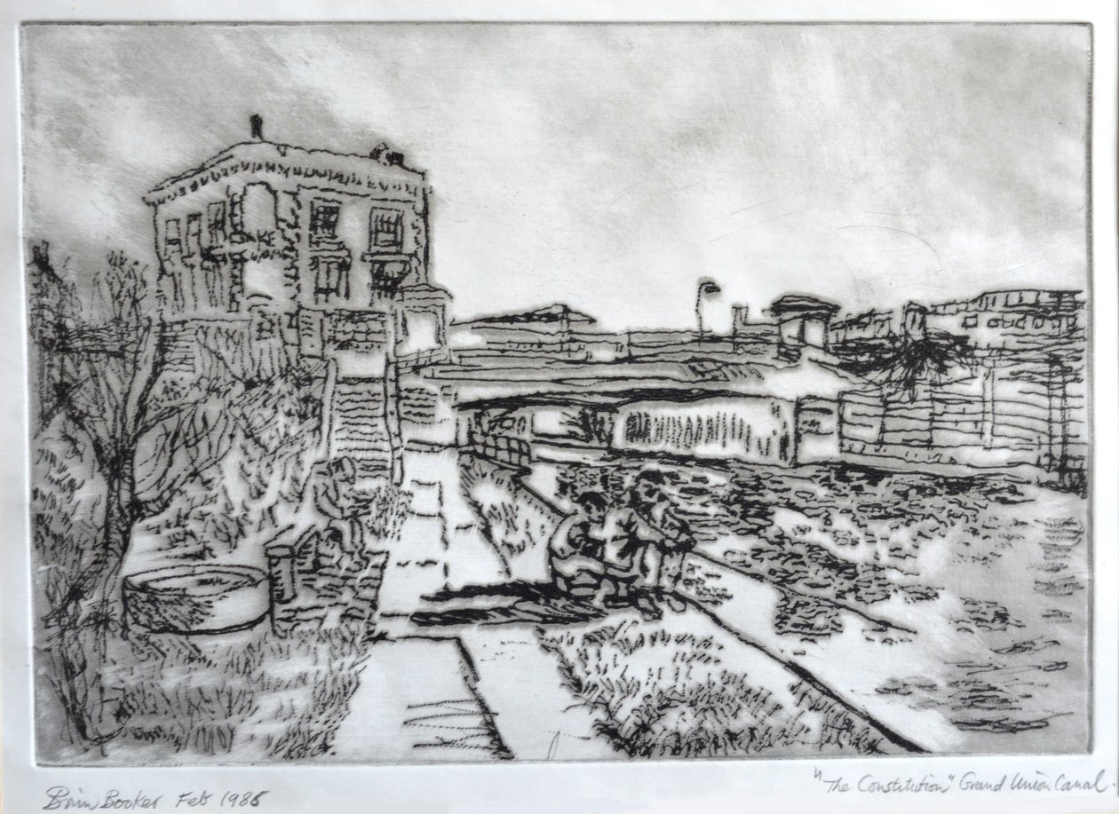 Pub près du chemin de halage, Camden - Brenda Brin Booker
