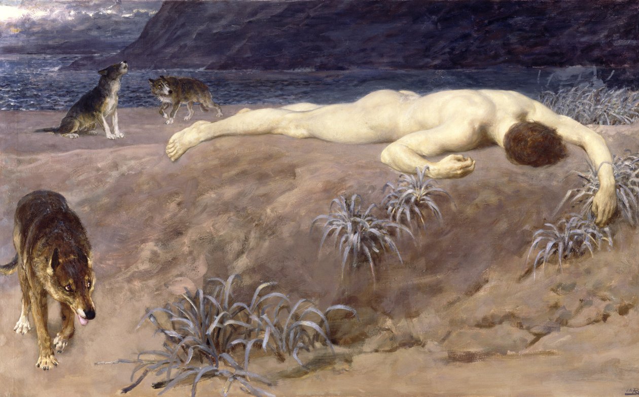 Hector mort - Briton Riviere