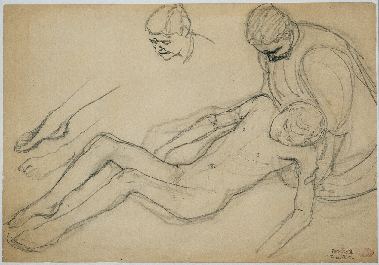 Devenir et disparaître (croquis) - Broncia Koller Pinell