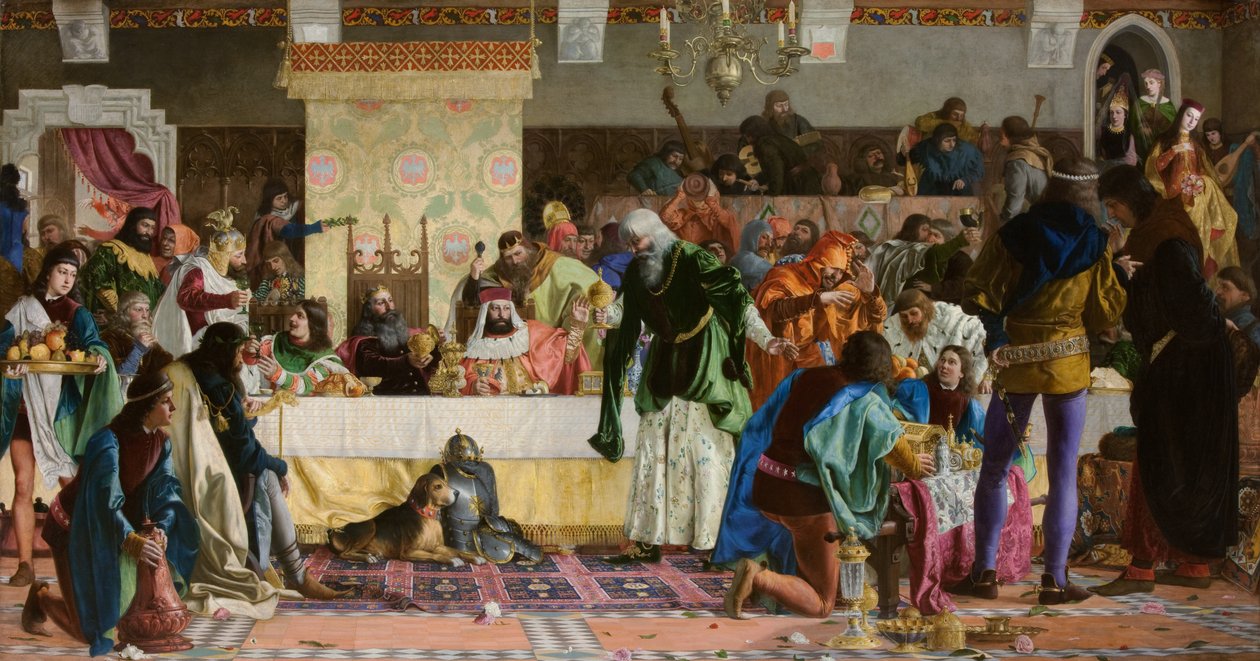 Festin chez Wierzynek - Bronislaw Abramowicz
