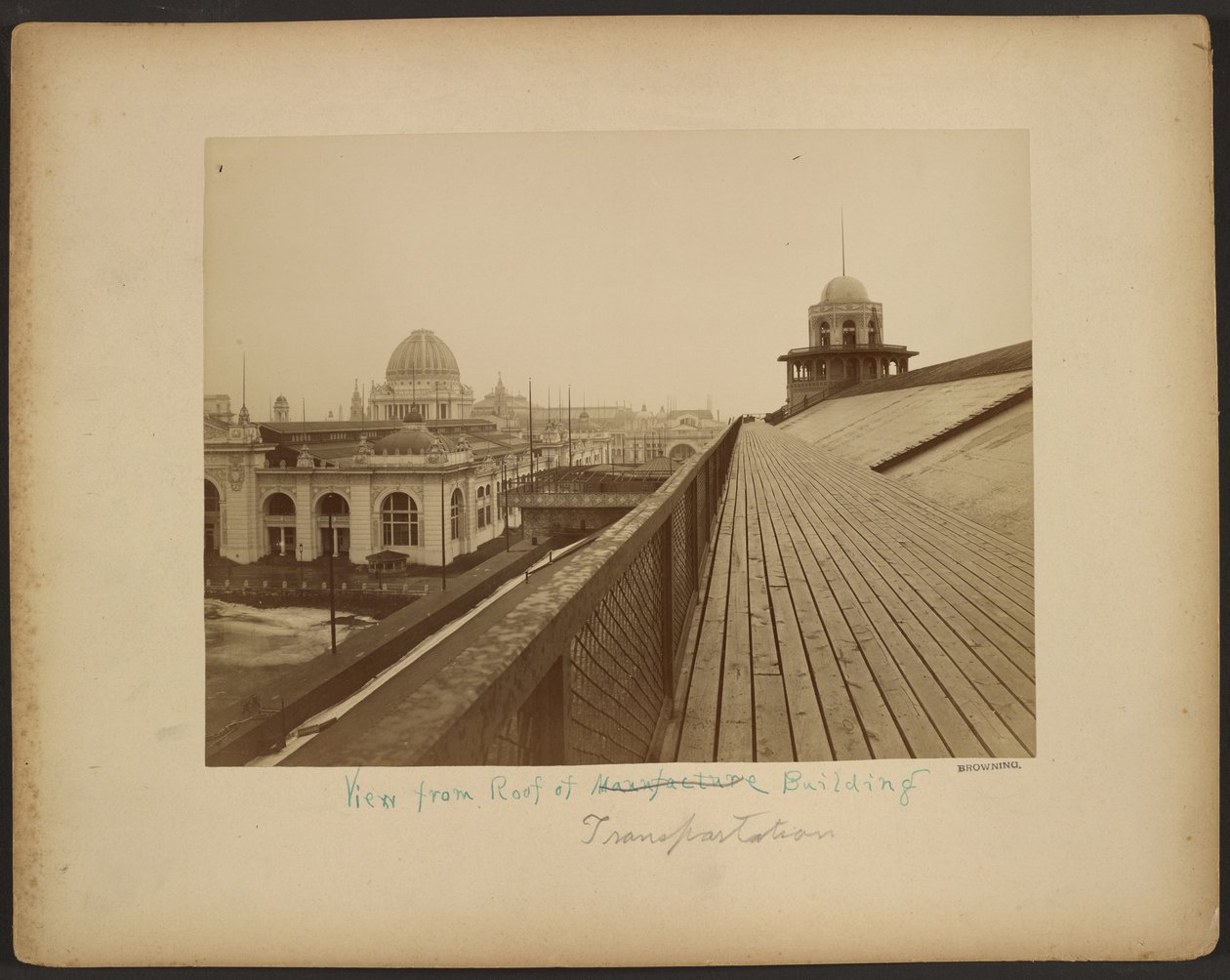Vue du toit du bâtiment des transports - Browning