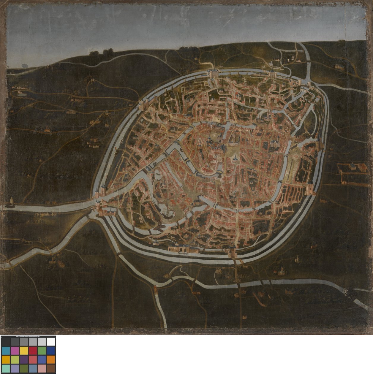 Bruges par un maître anonyme du 16e siècle - Brugge Anonieme