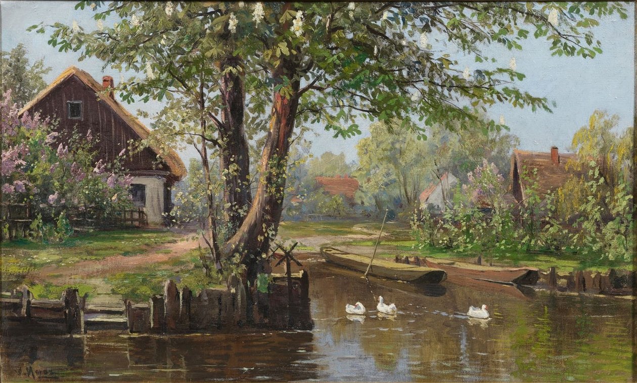Printemps dans le Spreewald, Lehde près de Lübbenau - Bruno Moras