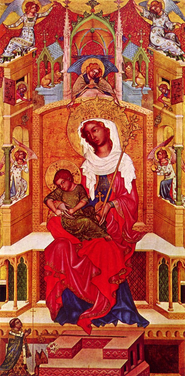 Madone de Kłodzko - Böhmischer Meister