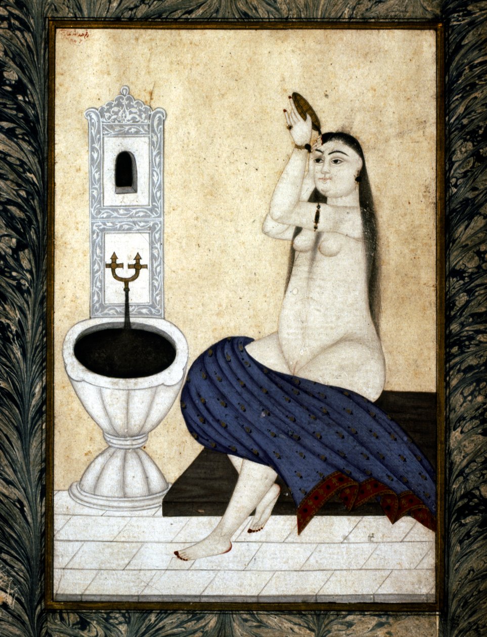 Empire ottoman : Femme se baignant - Buheri Abdullah