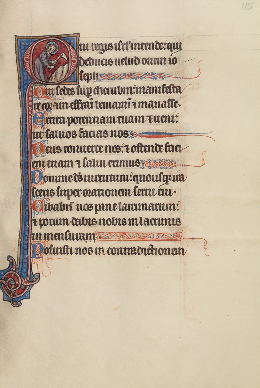 Initiale O : Dieu s