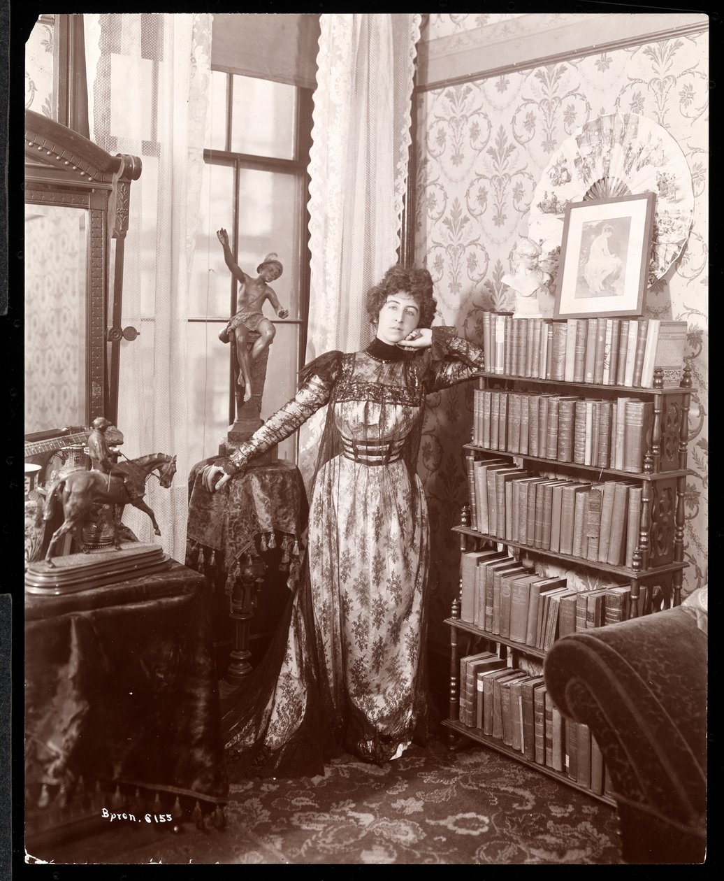 Anita Chartres dans le coin d