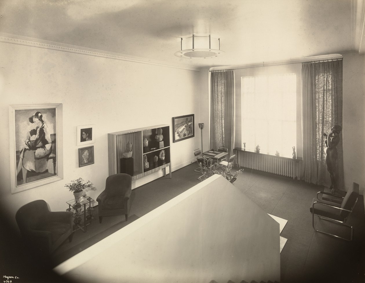 Le salon de la maison de M. John A. Dunbar, 50 East 77th Street, New York, 1931 - Byron Company