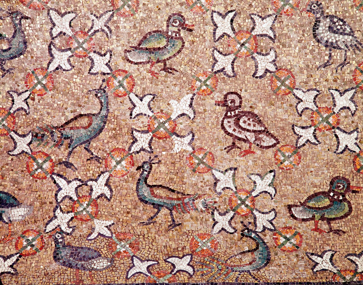 Oiseaux (détail) - Byzantine