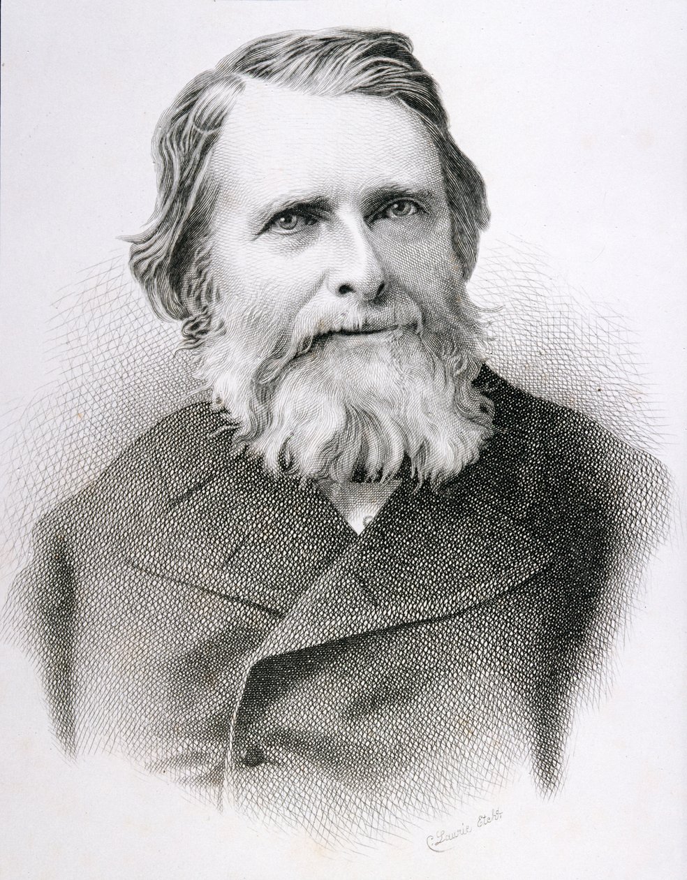 Portrait de John Ruskin (1819-1900) - C. Laurie